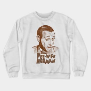 Pee Wee Herman ~ Retro Vintage Sketches Crewneck Sweatshirt